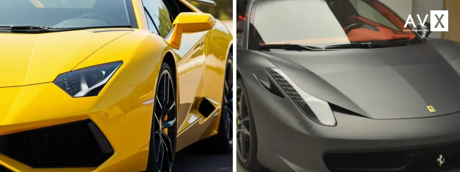 Matte and Gloss Paint Repairs